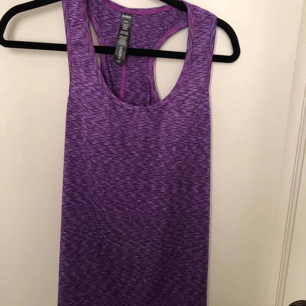 RBX purple racerback tank top medium